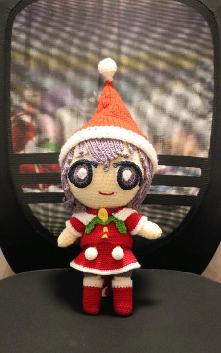 FEH Winter Bernadetta Crochet Plushie FEH Winter Bernadetta Crochet Plushie