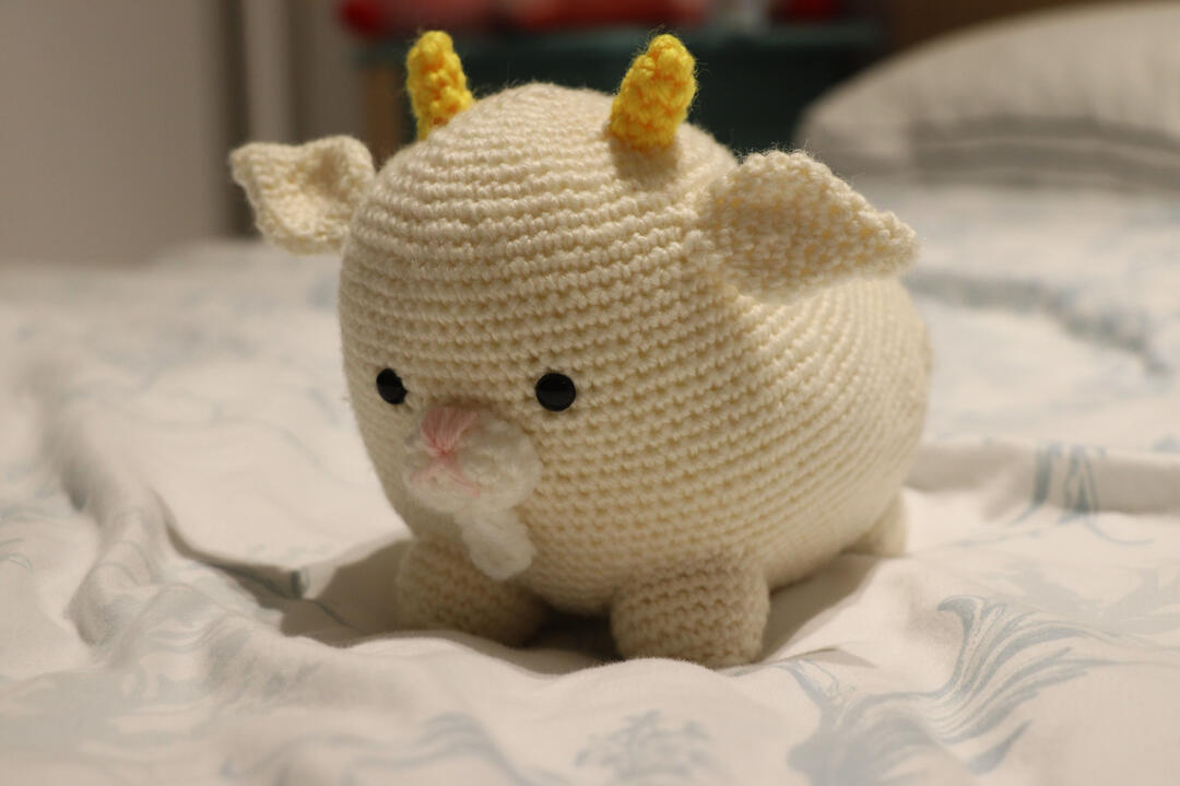 Crochet Goat Plush 2 Crochet Goat Plush 2